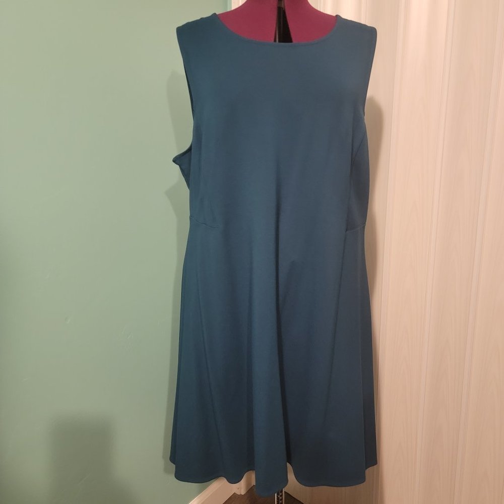 Torrid Green Sleeveless Dress
